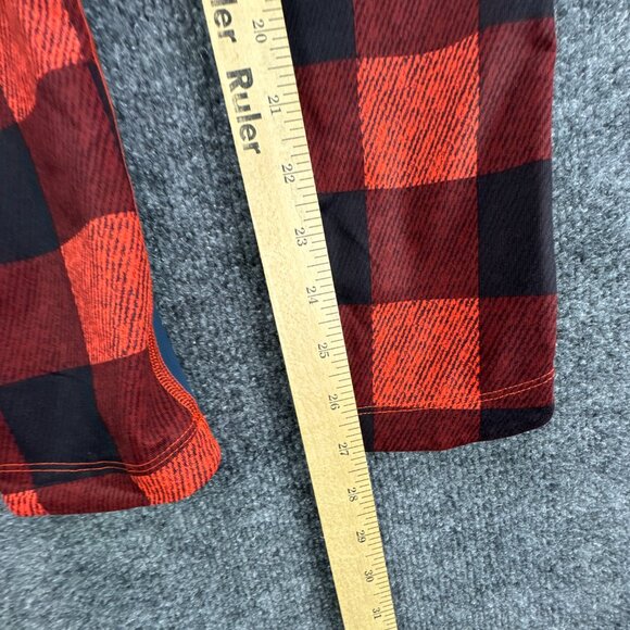 The North Face Flash Dry Leggings Womens Small Red Black 27" Back Pocket - Picture 14 of 14